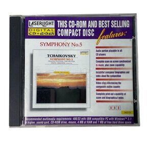 Vintage Tchaikovsky Symphony No 5 Classical Audio Music CD 5 Audio Tracks u 1995